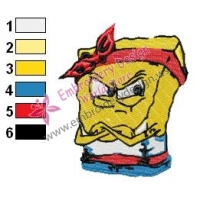 SpongeBob SquarePants Embroidery Design 27